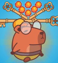 Save Baby Capybaras - Pull Pin